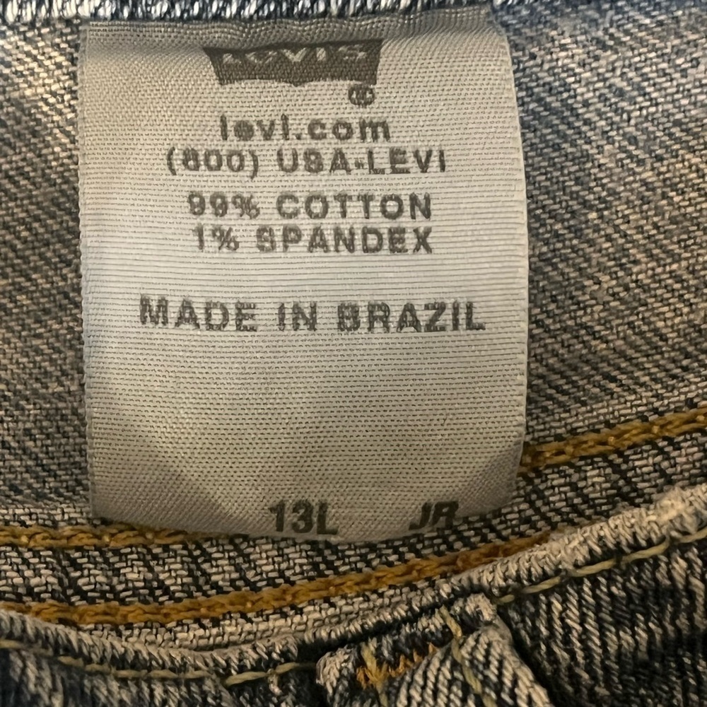 Hand-Painted Levi’s: Taylor Swift Album Tribute Jeans size 13 - Picture 9 of 10